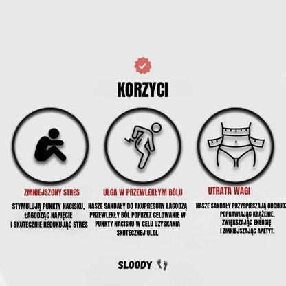 SANDAŁY AKUPRESUROWE Sloody™